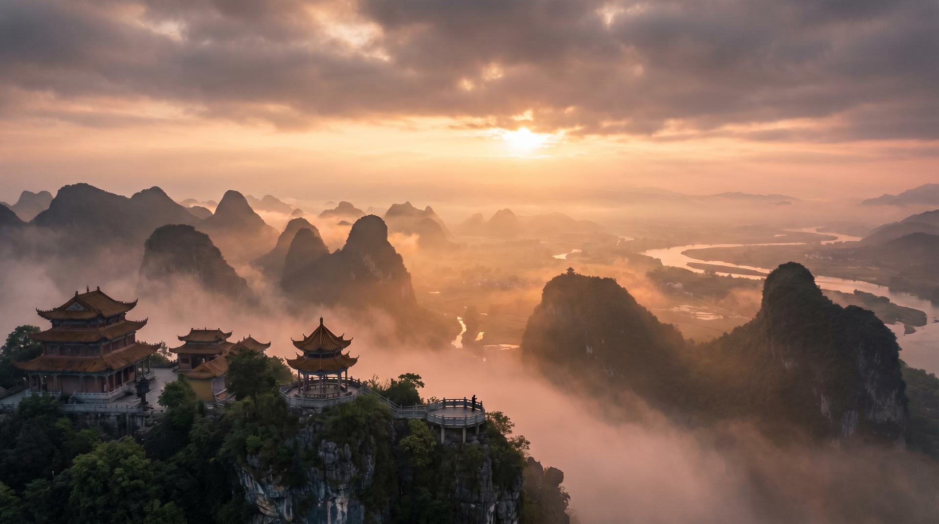 陈美娇山水旅拍视频